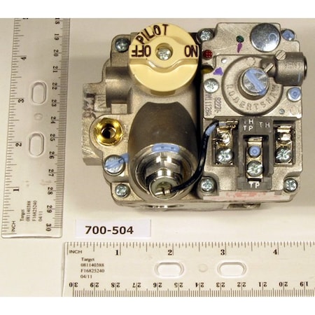 Robertshaw 700-504 1/2" X 3/4" Millivolt 700-504